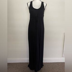 Black sleeveless cotton GAP dress